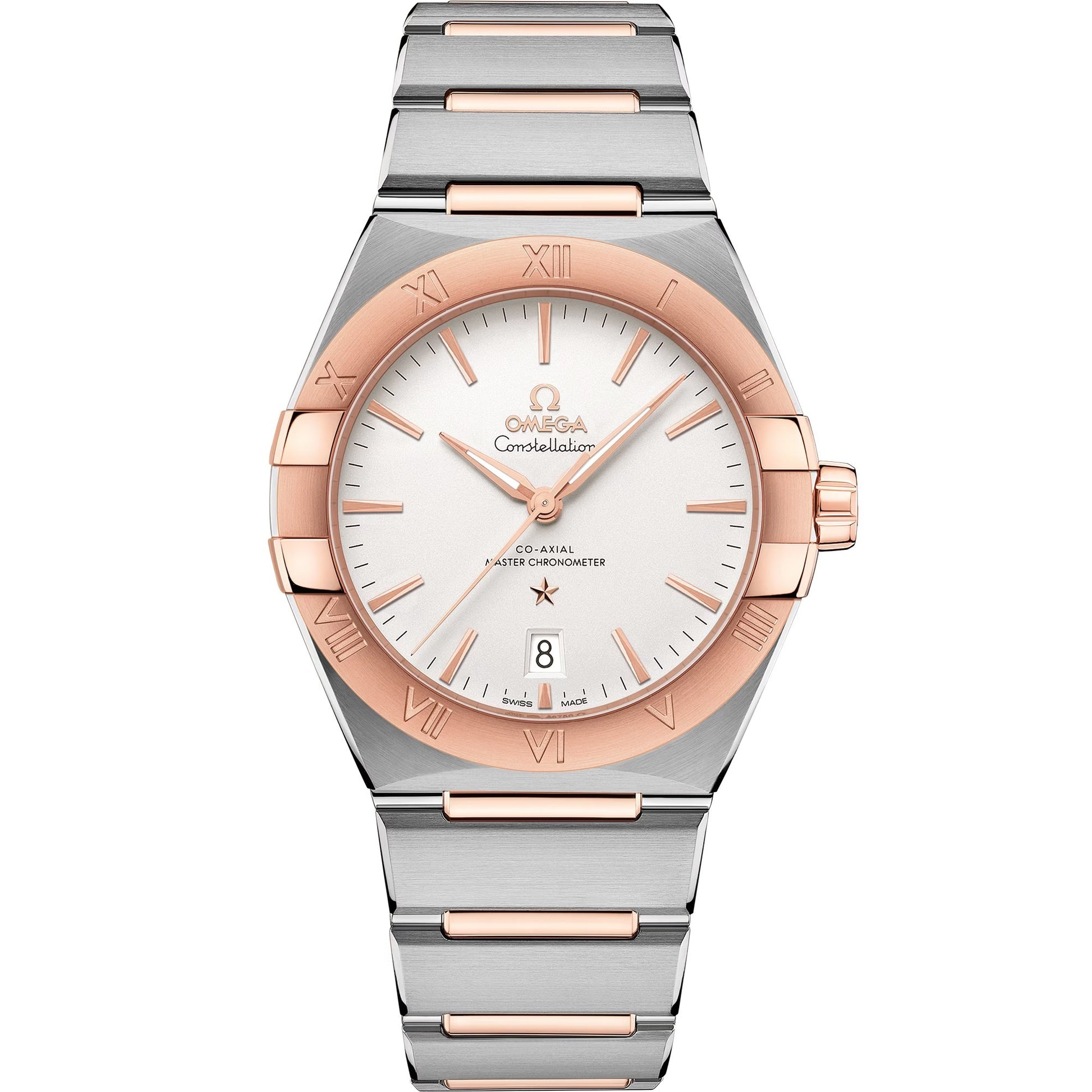 Omega Constellation 39 mm — Steel ‑ Sedna™ Gold on Steel ‑ Sedna™ Gold