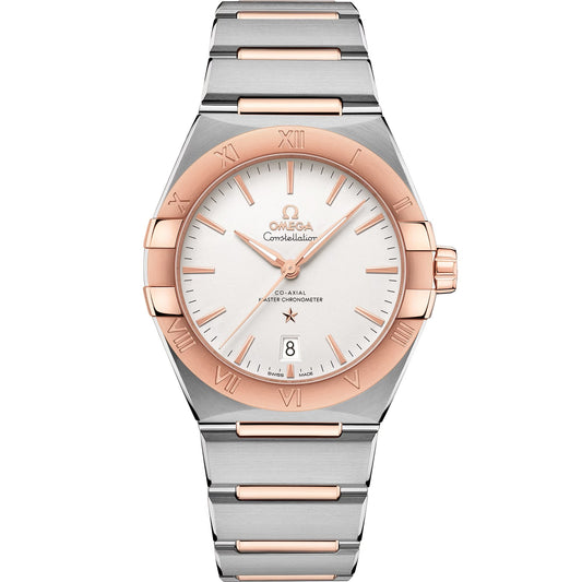Omega Constellation 39 mm — Steel ‑ Sedna™ Gold on Steel ‑ Sedna™ Gold