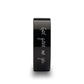 Handwritten Engraved Flat Pipe Cut Black Tungsten Ring Polished - 4mm - 12mm - 6mm