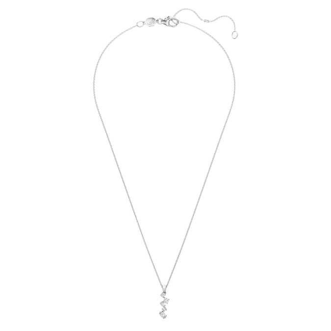 Galaxy pendant Lab-grown diamonds 0.9 ct tw, Mixed shapes, 14K white gold