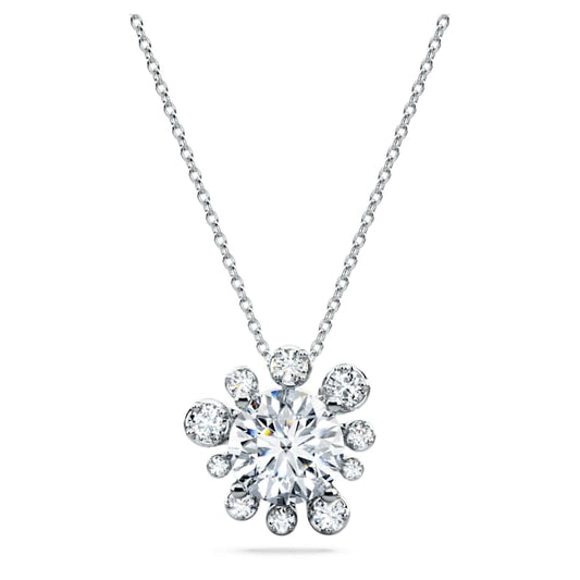 Galaxy pendant Lab-grown diamonds 2 ct tw, Round shape, 14K white gold