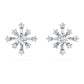Galaxy stud earrings Lab-grown diamonds 0.5 ct tw, Round shape, 14K white gold