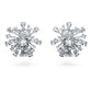 Galaxy stud earrings Lab-grown diamonds 5.5 ct tw, Mixed shapes, 14K white gold