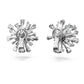 Galaxy stud earrings Lab-grown diamonds 5.5 ct tw, Mixed shapes, 14K white gold