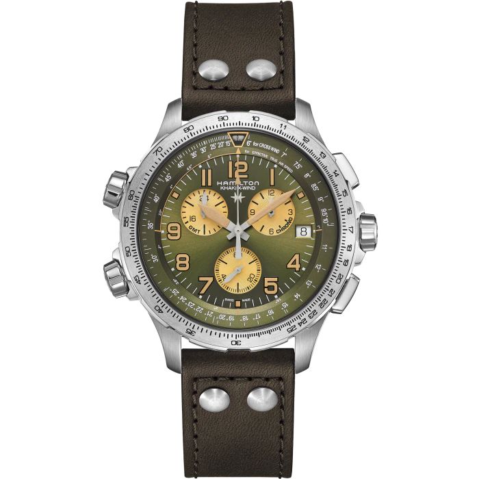 KHAKI AVIATION X-WIND GMT CHRONO QUARTZ