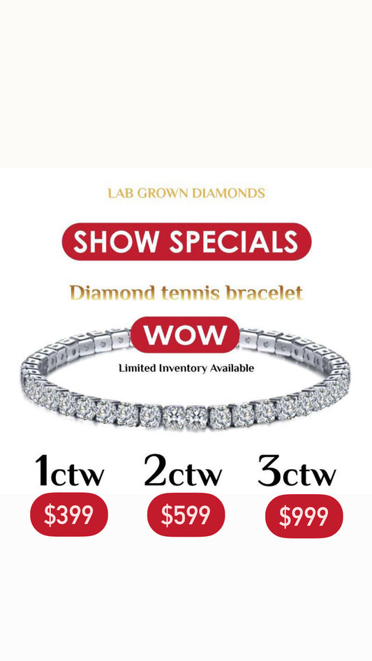 Diamond Tennis Bracelet PROMOTION LG