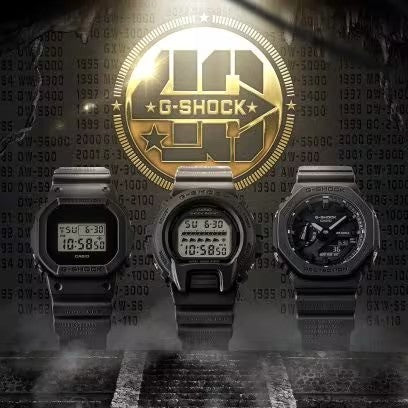 G-SHOCK 40th Anniversary REMASTER BLACK | DIGITAL| 40th Anniversary Models  | DW6640RE-1