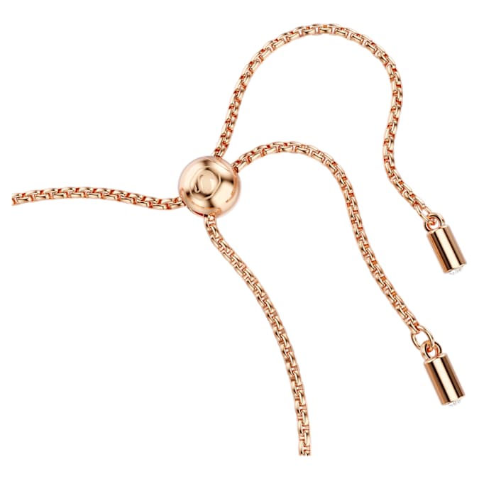 Imber Tennis bracelet Mixed round cuts, Pink, Rose gold-tone plated