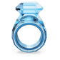 Lucent cocktail ring Octagon cut, Blue