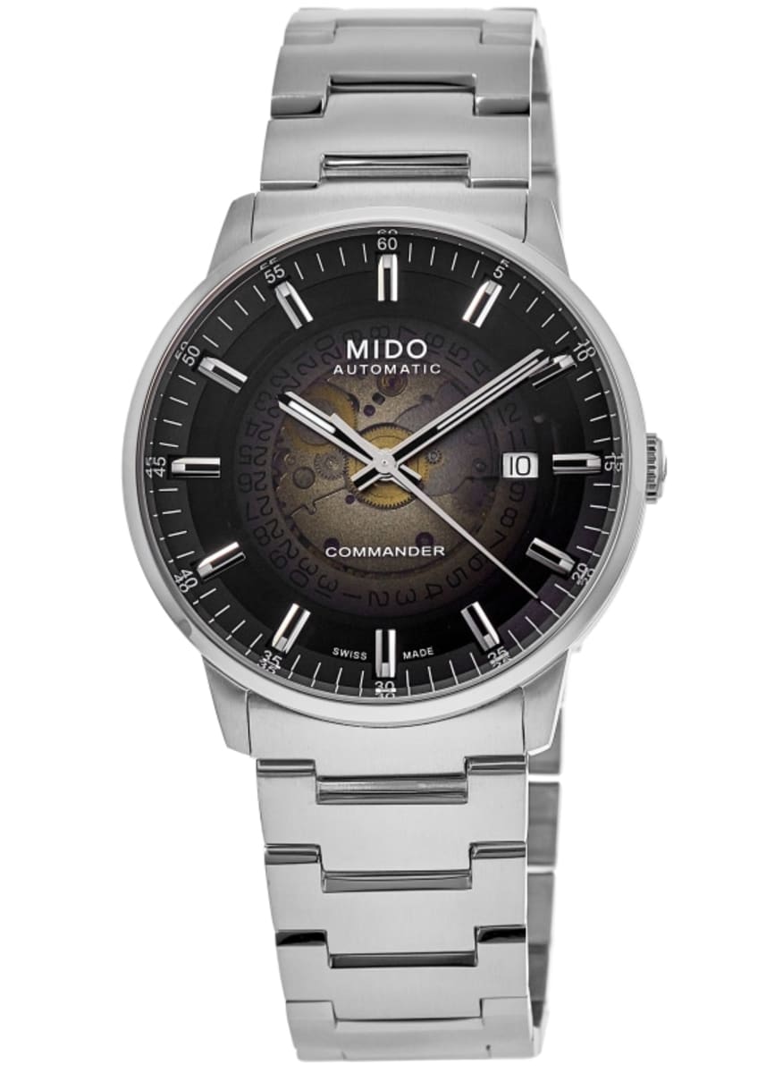 Mido Commander Gradient Black Dial Steel