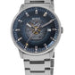 Mido Commander Gradient Blue Dial Steel