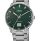 Mido Commander Big Date Green Dial Steel