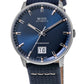 Mido Commander Big Date Blue Dial Fabric Strap