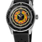 Mido Ocean Star Decompression Worldtimer Black Dial Rubber