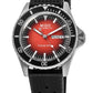 Mido Ocean Star Tribute Gradient Red Dial Rubber Strap