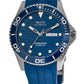 Mido Ocean Star 200C Blue Dial Rubber Strap