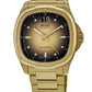 Mido Multifort TV Big Date Champagne Dial Yellow Gold PVD Bracelet