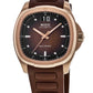 Mido Multifort TV Big Date Brown Dial Rubber Strap PVD