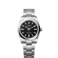Rolex Oyster Perpetual Black Dial Stainless Steel Oyster Bracelet 124200