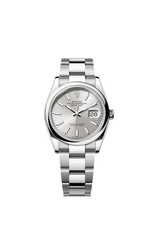 Rolex Datejust 36 Silver Dial Stainless Steel Oyster Bracelet 126200