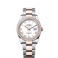 Rolex Datejust 36 White Dial Everose/Steel Oyster Bracelet 126281RBR