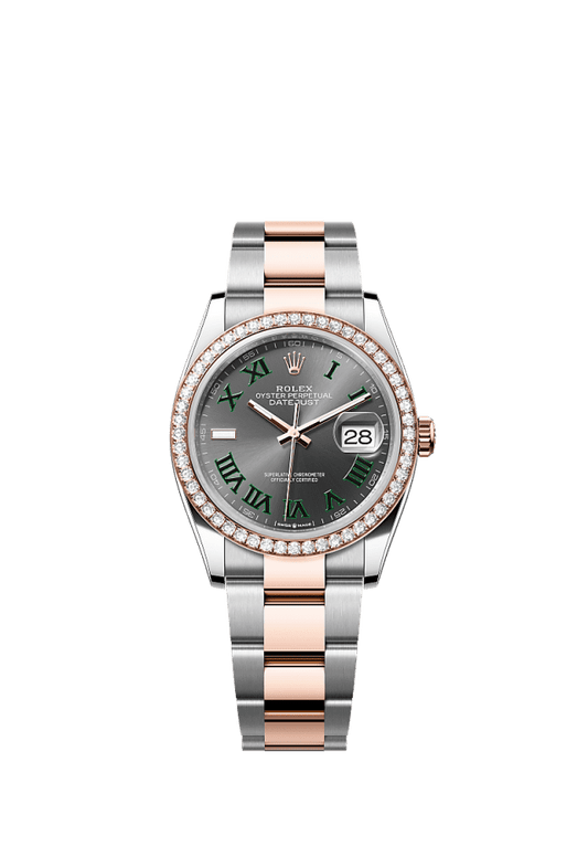 Rolex Datejust 36 Slate Dial Everose/Steel Oyster Bracelet 126281RBR