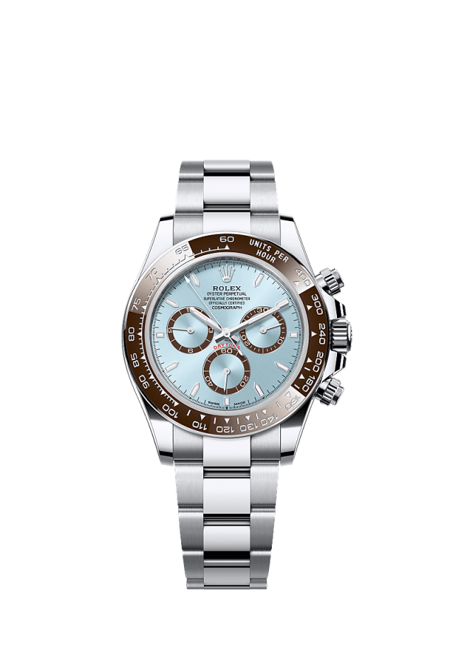 Rolex Cosmograph Daytona 40mm Blue Dial Platinum 126506