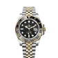 Rolex GMT-Master II 40mm Black Dial YG/Steel Oyster Bracelet 126713GRNR