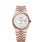 Rolex Datejust 36mm Rose Dial Everose/Steel Oyster Bracelet 127235