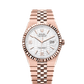 Rolex Datejust 40mm White Dial Everose Gold 127335