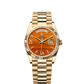 Rolex Day-Date 36mm Yellow Dial Yellow Gold 128238