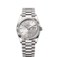 Rolex Day-Date 36mm White Dial White Gold 128239