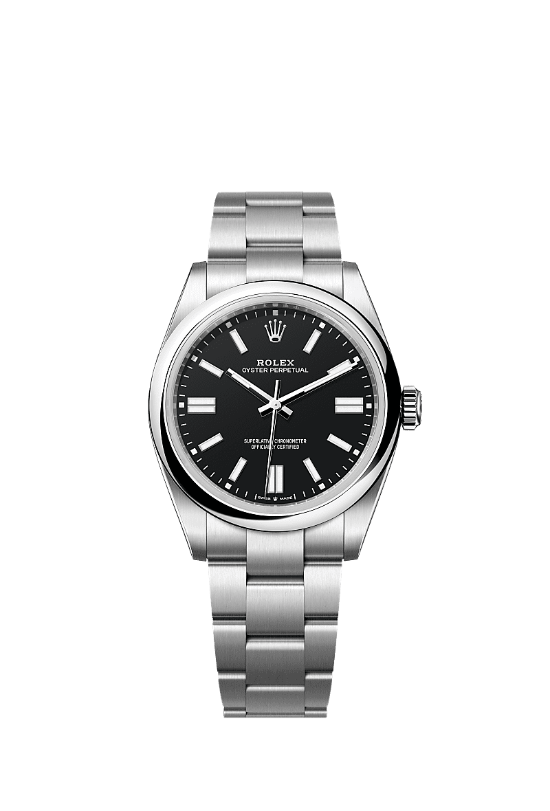 Rolex Oyster Perpetual 41mm Black Dial Stainless Steel Oyster Bracelet 134300