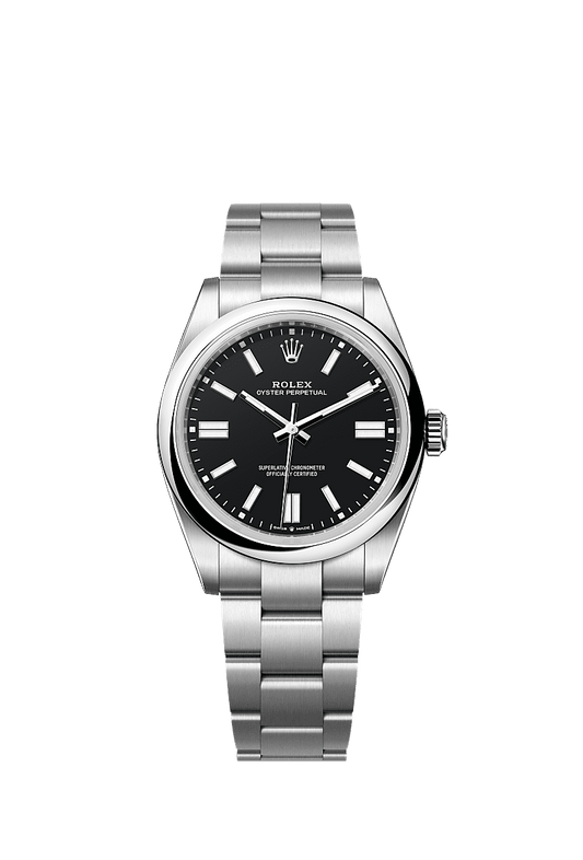 Rolex Oyster Perpetual 41mm Black Dial Stainless Steel Oyster Bracelet 134300