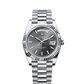 Rolex Day-Date 40mm Slate Dial Platinum 228236