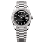 Rolex Day-Date 40mm Black Dial White Gold 228349RBR