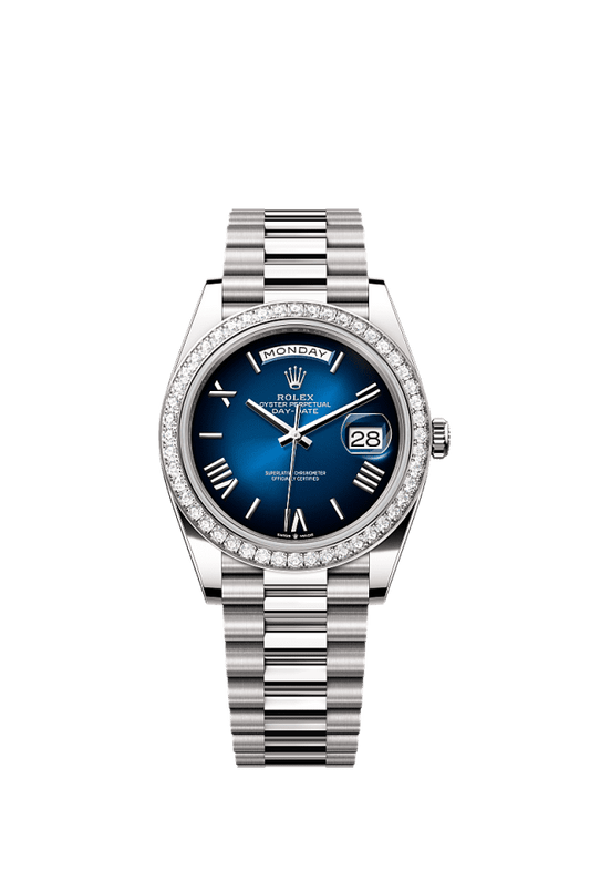 Rolex Day-Date 40mm Blue Dial White Gold 228349RBR