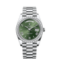Rolex Day-Date 40mm Green Dial Platinum 228396TBR