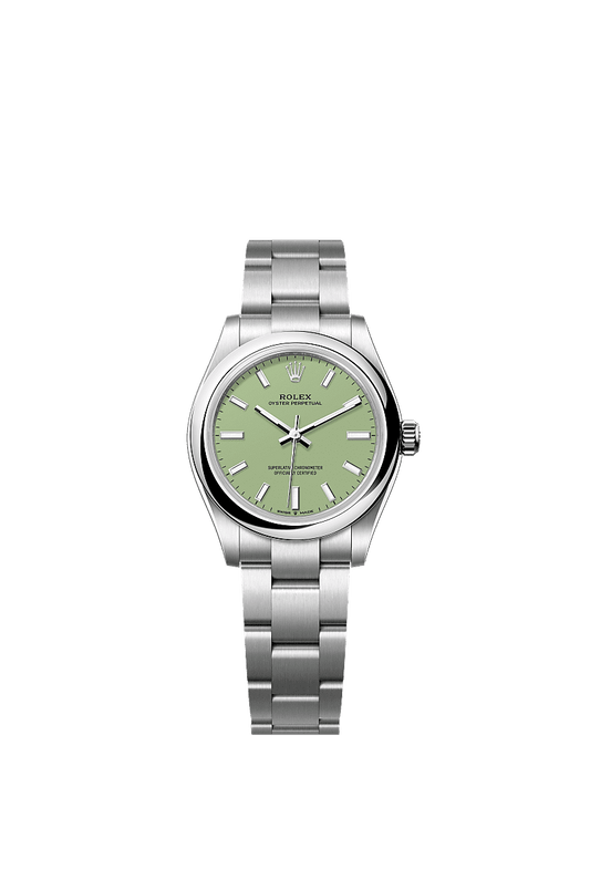 Rolex Oyster Perpetual 31mm Green Dial Stainless Steel Oyster Bracelet 276200