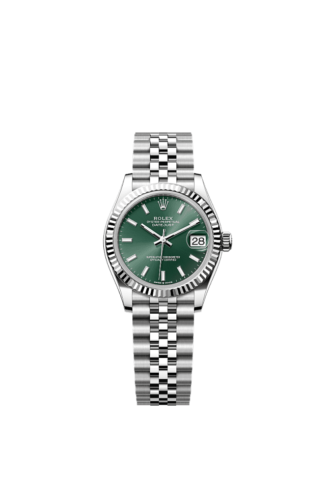Rolex Datejust 31 White Dial WG/Steel Oyster Bracelet 278274