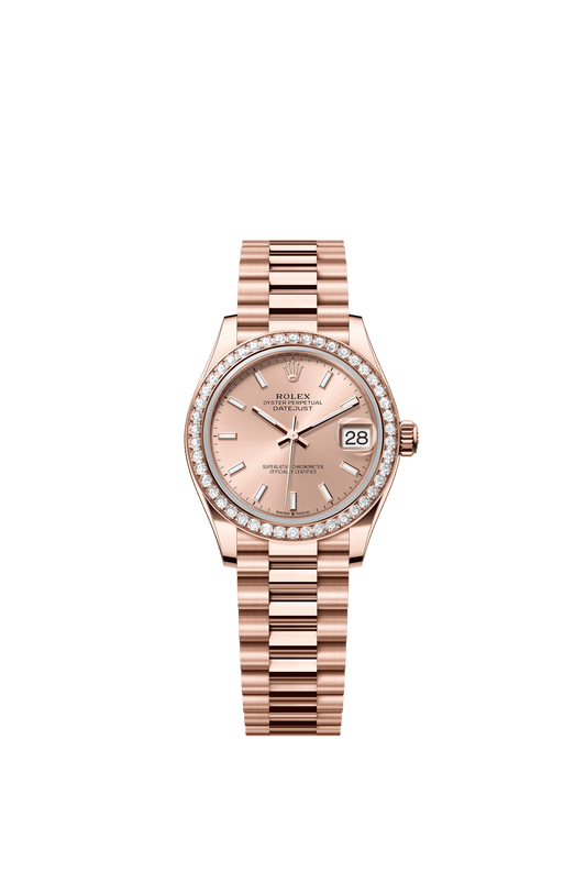 Rolex Datejust 31 Rose Dial Everose Gold 278285RBR