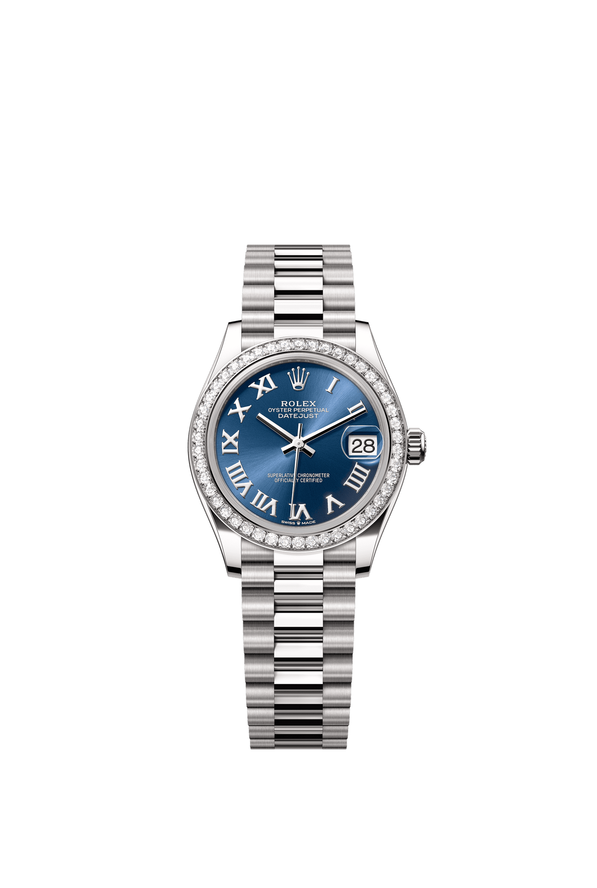 Rolex Datejust 31 Blue Dial White Gold 278289RBR