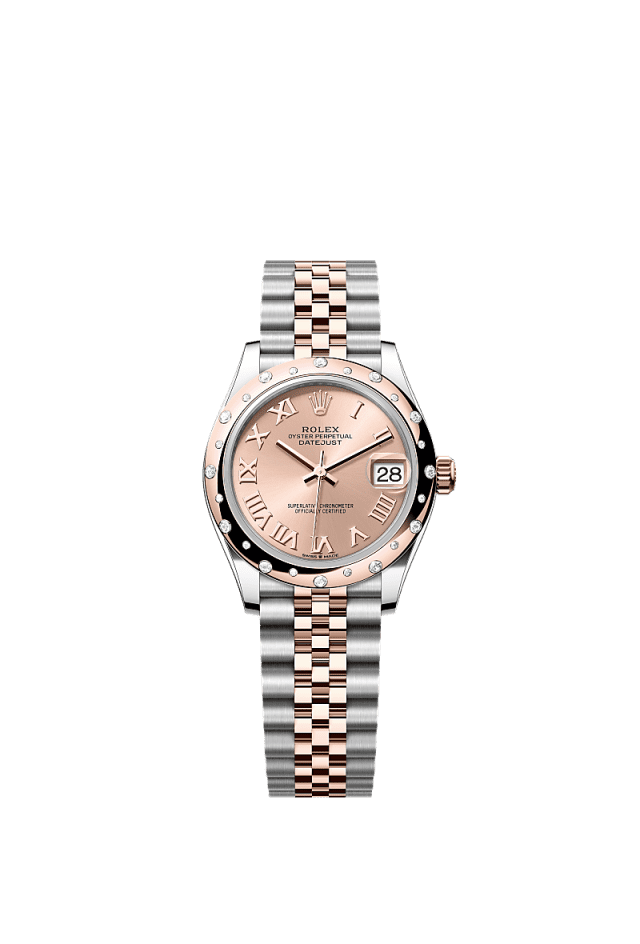 Rolex Datejust 31 Rose Dial Everose/Steel Oyster Bracelet 278341RBR