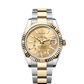 Rolex Datejust 36mm White Dial YG/Steel Oyster Bracelet 127285TBR