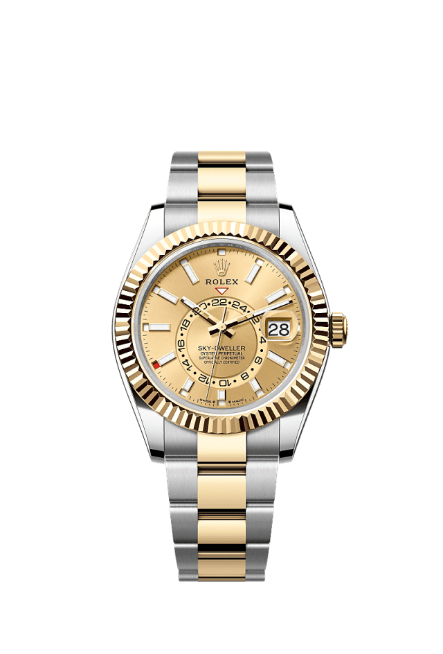 Rolex Datejust 36mm White Dial YG/Steel Oyster Bracelet 127285TBR
