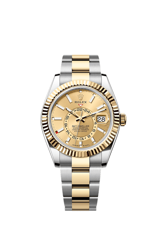 Rolex Datejust 36mm White Dial YG/Steel Oyster Bracelet 127285TBR