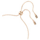 Magic bracelet Angel, White, Rose gold-tone plated