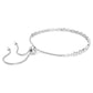 Matrix Tennis bracelet Mixed round cuts, White, Rhodium plated