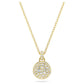 Meteora pendant White, Gold-tone plated