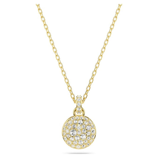 Meteora pendant White, Gold-tone plated